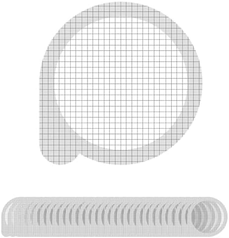 4 Inch 30pcs Round Disposable Shower Drain Hair Catcher Stickers