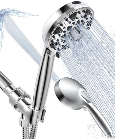 Diiwet Handheld Showerhead 7 Settings High Pressure