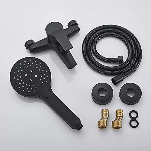 LASEVE Single Handle Tub Faucet with ABS Shower Head 1
