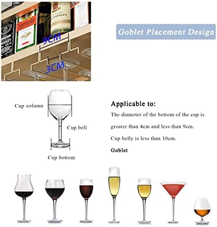ZJDYDY Wall-Mounted Wine Rack 140X25X21Cm