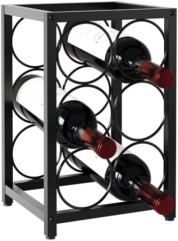 Hjarta Compact Wine Rack for Countertop and Cabinet