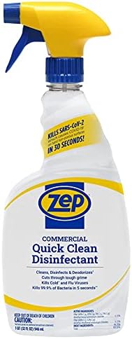 Zep Home Pro Quick Clean Disinfectant 32 Fl Oz