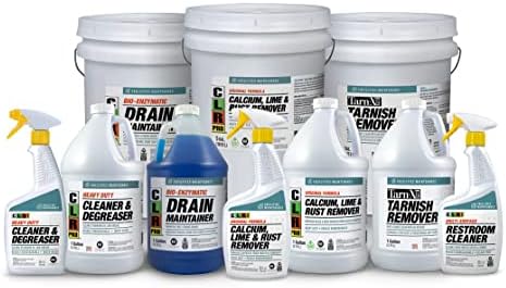 CLR PRO Calcium Lime Rust Remover 1 Gallon Pack of 2 1