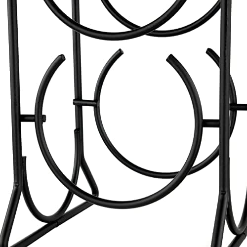 Spectrum Diversified Horseshoe Wine Rack 3 Bottle Black