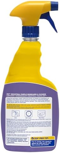 Zep Industrial Purple Cleaner Degreaser 32 oz Case of 12