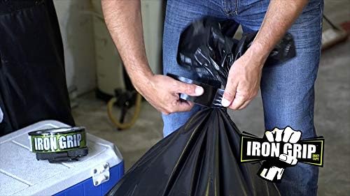 IPG Iron Grip Heavy Duty Duct Tape 188 x 35 yd Black