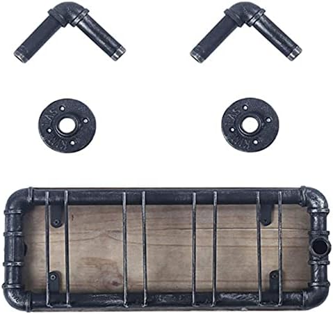 CGF- Wall-Mounted Wine Rack with 4 Glass Holders