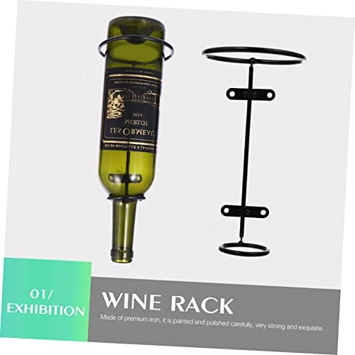 Ciieeo Wall-Mounted Wine Rack 6pcs Stylish Display Holder