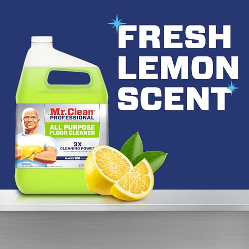 Mr Clean Professional Floor Cleaner 1 Gallon Case of 3