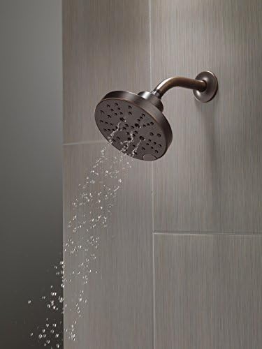 Delta 5-Spray Shower Head with H2Okinetic Technology Oil Rubbed Bronze