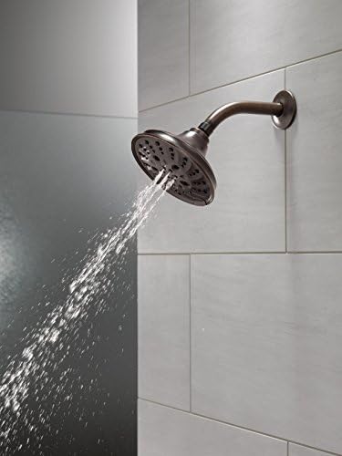 Delta Faucet 52669-RB H2Okinetic 5-Setting Raincan Shower Head in Venetian Bronze