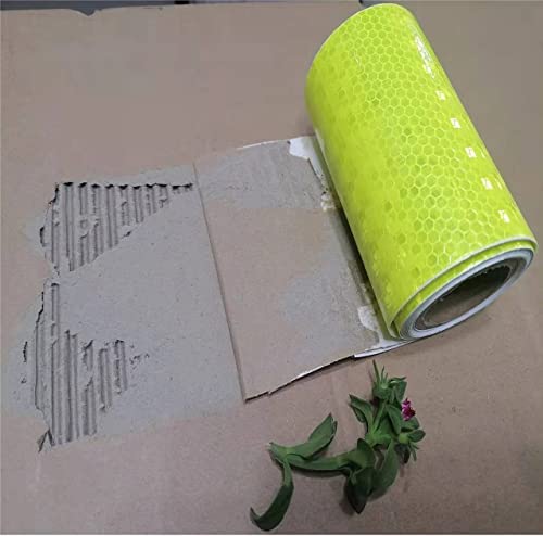 Fluorescent Reflective Safety Tape 3x10ft Outdoor Waterproof