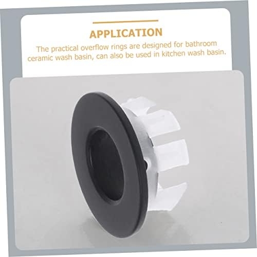 Gadpiparty 2PCS Bathroom Sink Overflow Cover
