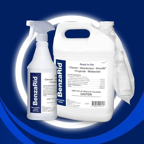 BenaRid Black Mold Virus Killer - 1 Gal 32 oz Pack