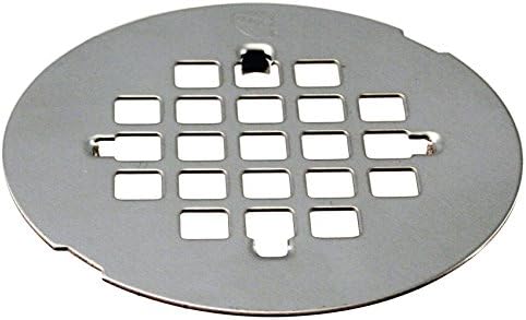 Westbrass 4-14 Casper Shower Strainer Grid Polished Chrome