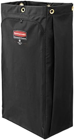 Rubbermaid Commercial 30-Gallon Yellow Can Liner Zippered Front