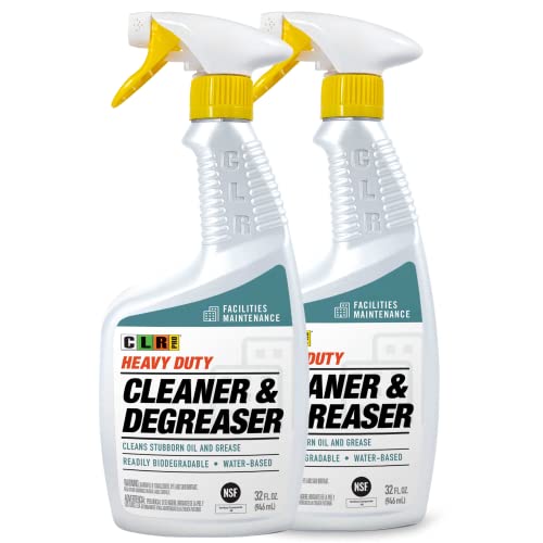 CLR PRO Heavy Duty Cleaner and Degreaser - 32 Ounce Pack of 2