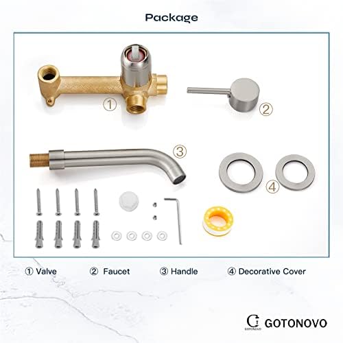Ceiling Mount Shower Faucet with 12 Square Showerhead and Handheld