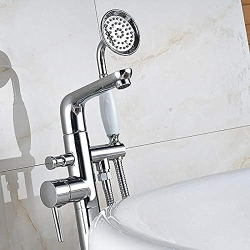 Chrome Polish Bath and Shower Faucet One Handle Trim System