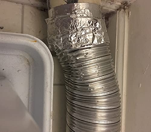 4 x 65 Aluminum Foil Tape for HVAC Pipe Repairs 1