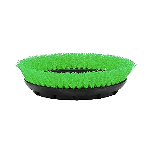 Oreck 237057 Crimped Polypropylene Scrub Orbiter Brush 12 Diameter Green