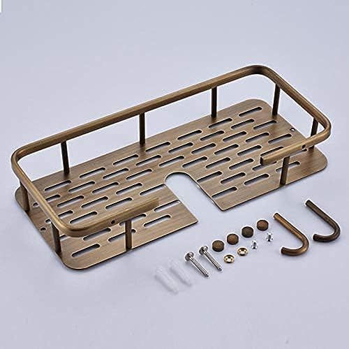 TECKI Antique Brass 8 Rainfall Shower Set with Handheld Sprayer