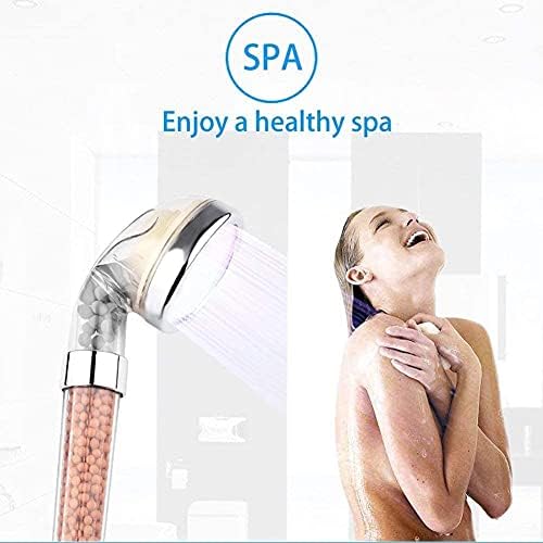 PRUGNA LED Shower Head with Hose and Bracket