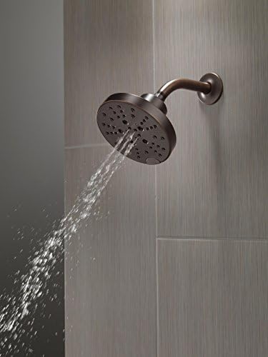Delta 5-Spray Shower Head with H2Okinetic Technology Oil Rubbed Bronze