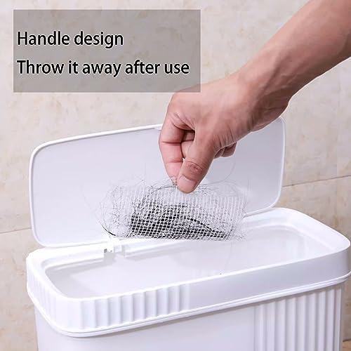 4 Inch 30pcs Round Disposable Shower Drain Hair Catcher Stickers