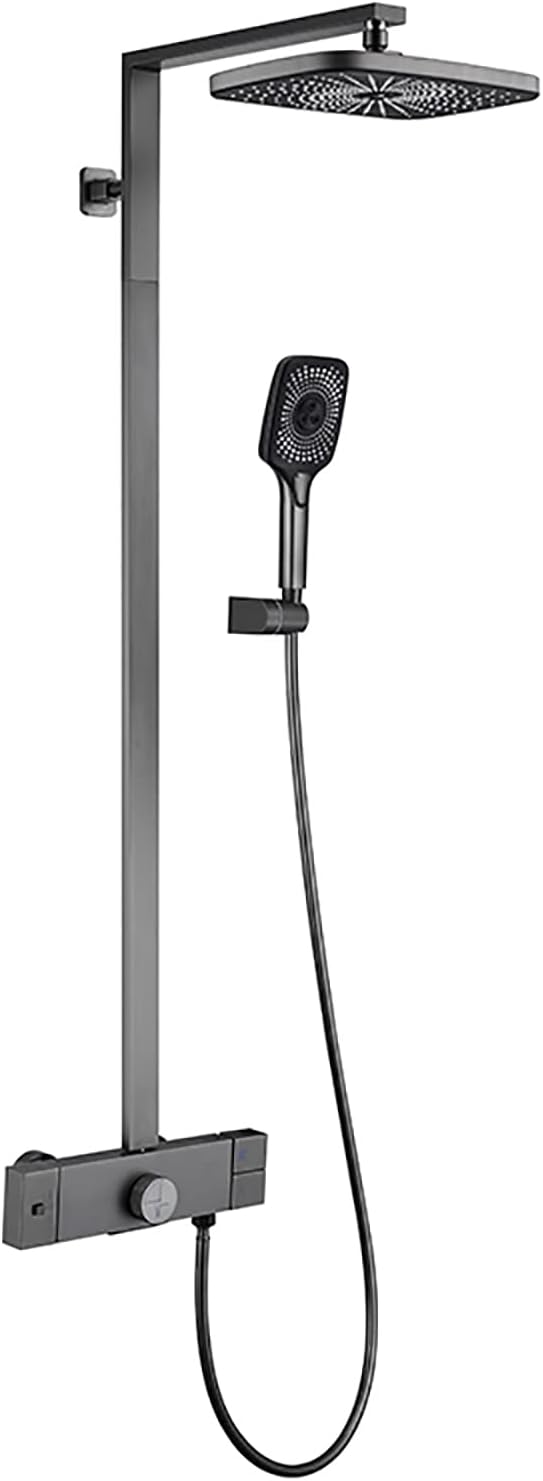 Thermostatic Shower System with 3 Spray Modes