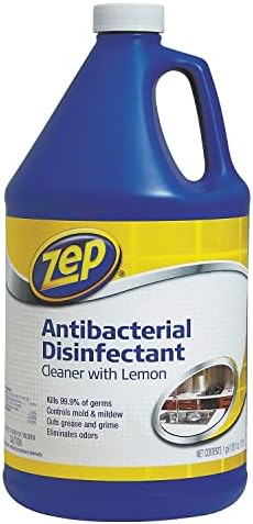 Zep Commercial 1041688 Antibacterial Cleaner with Lemon 1 Gal