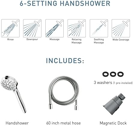 Moen 26100SRN Engage Magnetix Handheld Showerhead