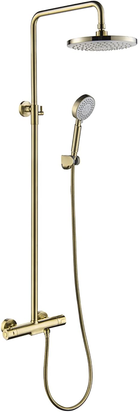 10 Inches Rain Shower System with Air Boost and 3 Function Spray
