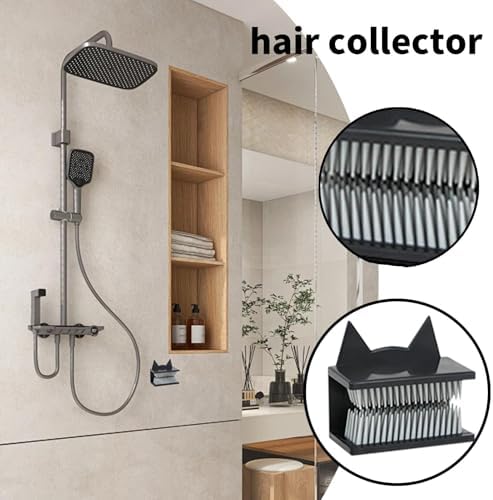 Wall Hair Catcher Reusable Shower Drain Protector