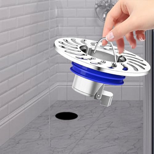 Self Closing Copper Floor Drain Plug for Sinks and Bathtubs 1