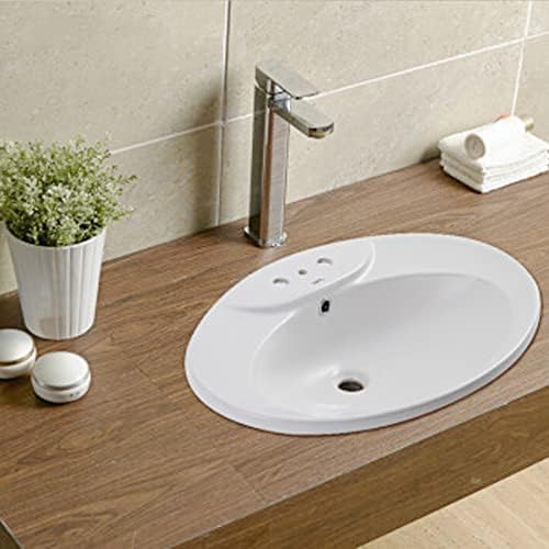 4 Pack Chrome Overflow Drain Cover for Sink and Basin