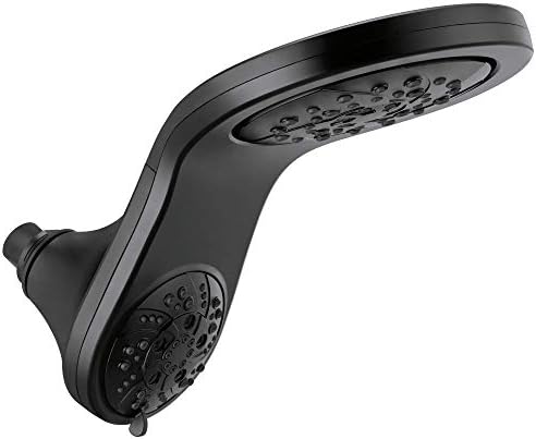 Delta HydroRain H2Okinetic 5-Setting Shower Head Combo Matte Black