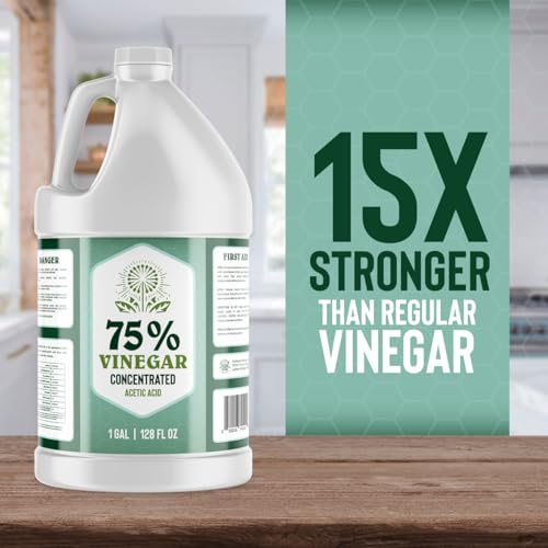75 Vinegar 1 Gallon Concentrated All-Natural Cleaner