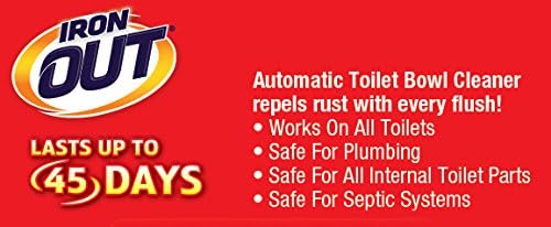 IRON OUT Automatic Toilet Bowl Cleaner 6 Tablets 1