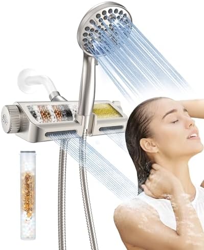 MakeFit 2-in-1 Dual Shower Head with Massage and Handheld