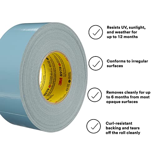 3M Heavy Duty Duct Tape Slate Blue 48mm x 55m