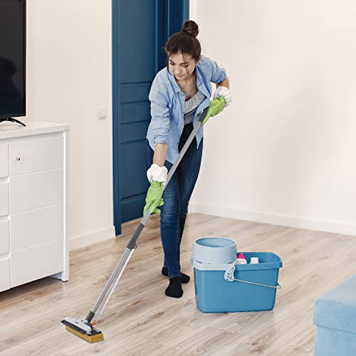 Superio Sponge Mop Pad Washable Reusable for Tile Laminate Bathroom Kitchen Garage