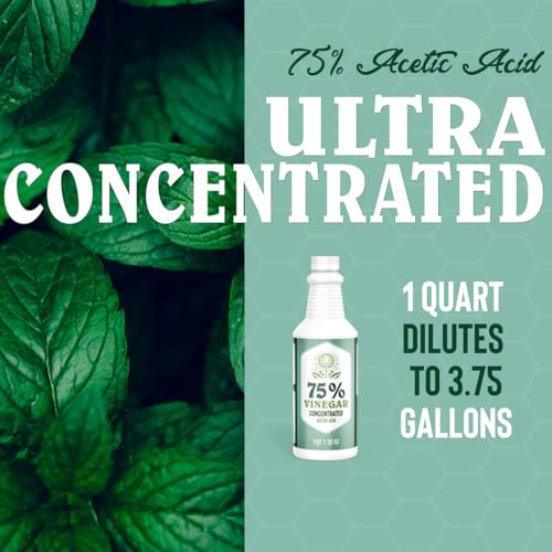 75 Vinegar 1 Gallon Concentrated All-Natural Cleaner