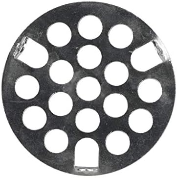 Danco 1-58 Metal Drain Strainer Chrome Brass White 1