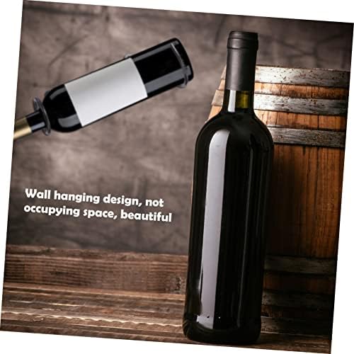 Cabilock 6Pcs Iron Wall Wine Racks Stylish Storage