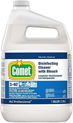 Comet Professional Disinfecting Bathroom Cleaner 128 Oz Case Of 3
