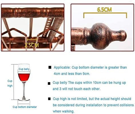 ALDEPO Floating Wine Shelf Wall Mount Holder