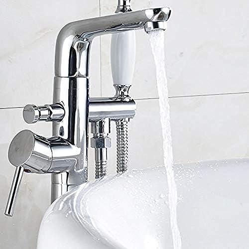 Chrome Polish Bath and Shower Faucet One Handle Trim System