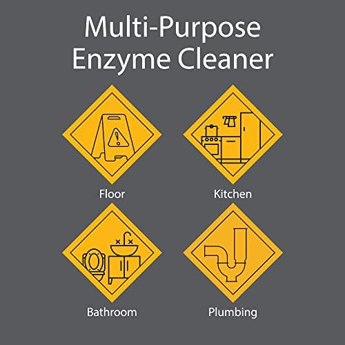 Zeiff Pro-Grade Enzyme Cleaner - 1 Gallon Multi-Purpose Pet Drain Stain Remover