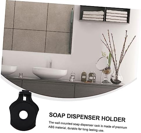 ABOOFAN Soap Dispenser Wall Holder 2 Sets No Drilling 1